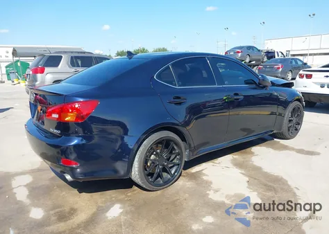 2007 Lexus Is 350 from USA, damaged, VIN JTHBE262272010959